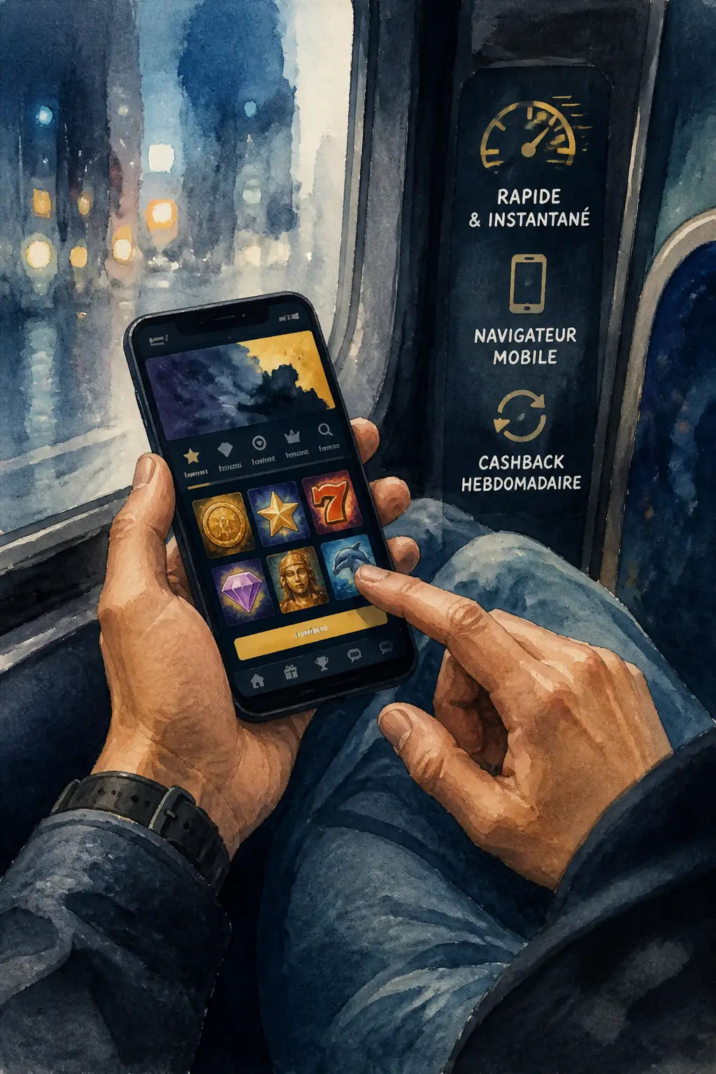Instant Casino App : Jouez sur Mobile visual guide for Instant Casino