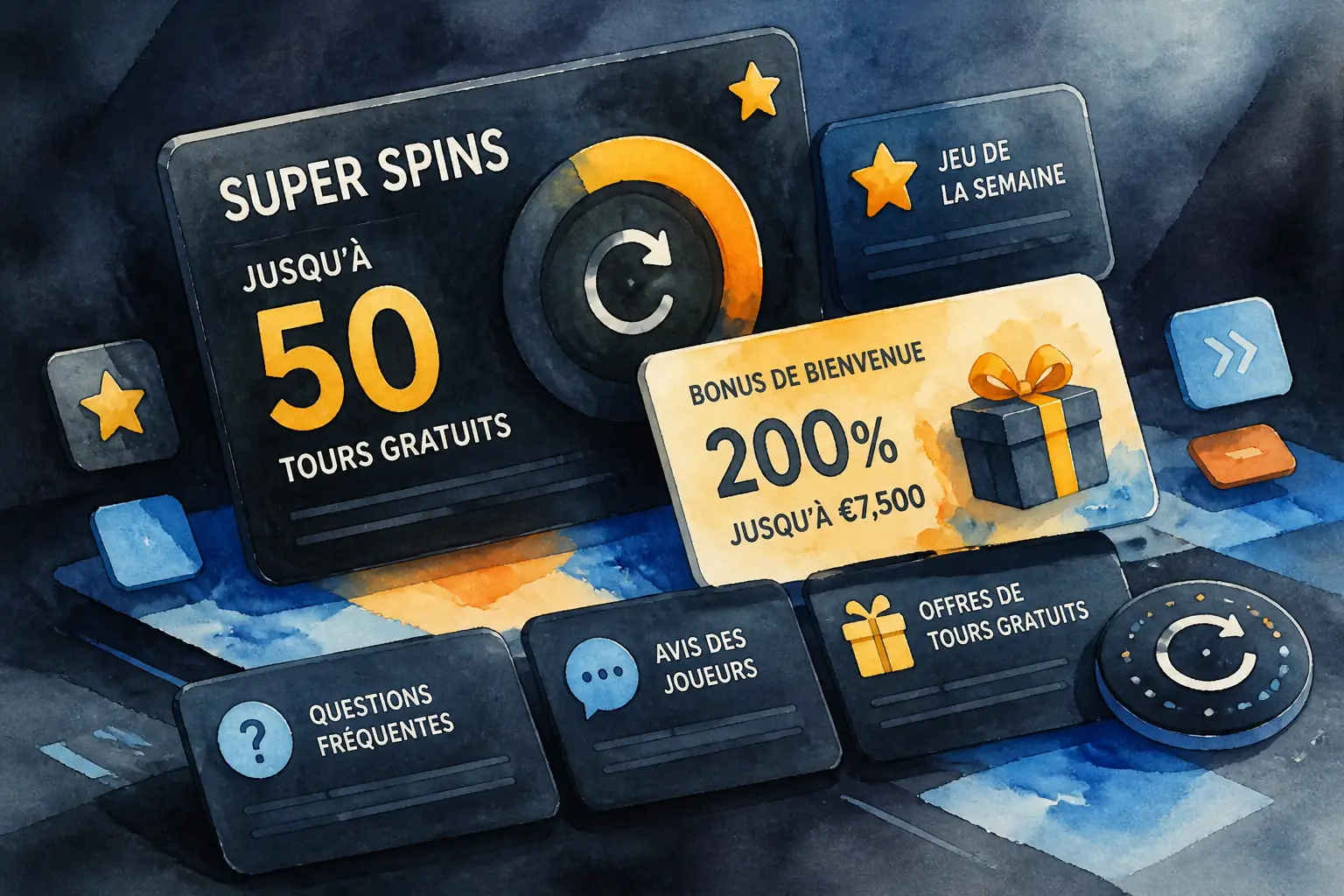 Instant Casino Free Spins : Super Spins et Tours Gratuits visual guide for Instant Casino